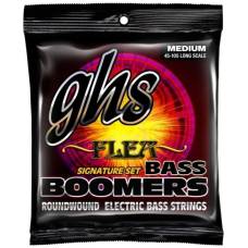 Струни для бас-гітари GHS M3045F Flea Signature Boomers Roundwound Medium 4-String 45/105