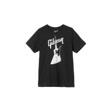 Футболка чоловіча класична з логотипом GIBSON EXPLORER T-SHIRT (BLACK) XL