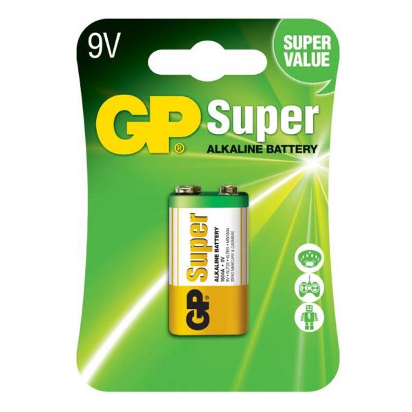 Щелочная батарейка GP Super Alkaline 1604A-5UE1