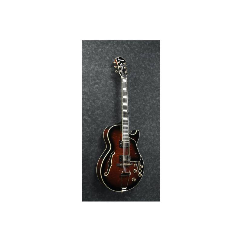 Електрогітара Гітара напівакустична IBANEZ AG95QA-DBS