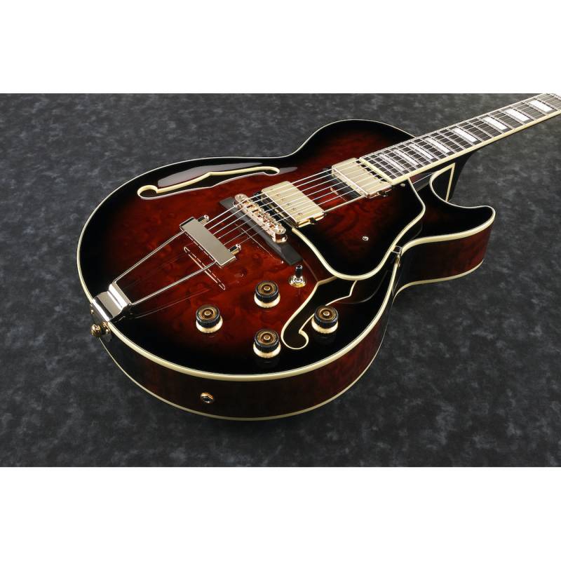 Електрогітара Гітара напівакустична IBANEZ AG95QA-DBS