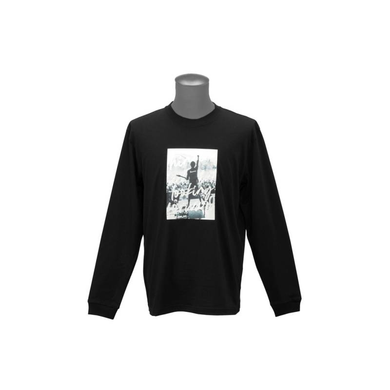 Футболка мужская классическая с логотипом  IBANEZ IBAL001XL LONGSLEEVE BLACK XL SIZE