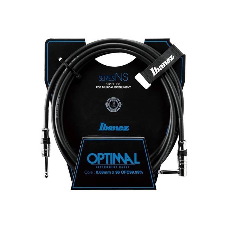 Інструментальний кабель IBANEZ NS10L INSTRUMENT CABLE 3M ANGLED