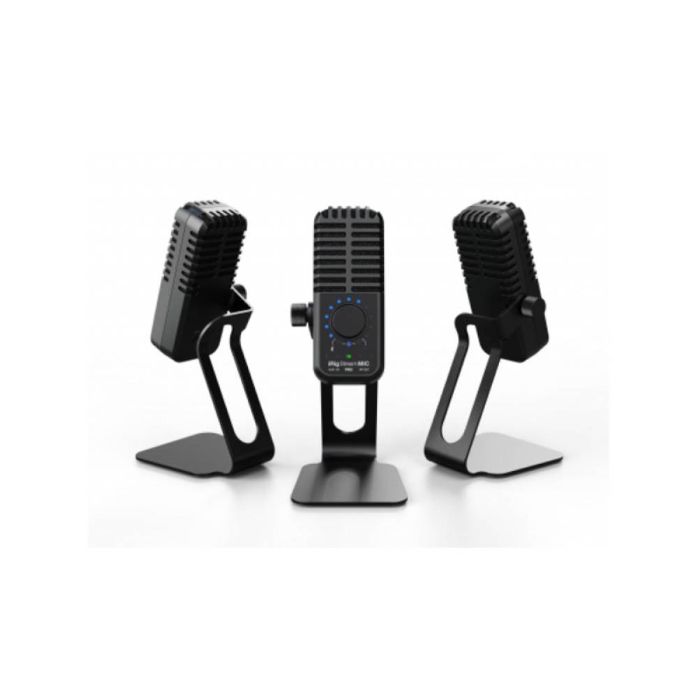 Микрофон студийный Ik Multimedia IRIG STREAM MIC PRO Микрофон студийный Ik Multimedia IRIG STREAM MIC PRO