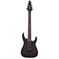 Електрогітара Jackson JS22Q-7 DKA Dinky Arch Top HT Transparent Black Burst