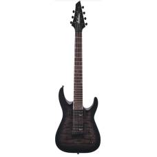 Електрогітара Jackson JS22Q-7 DKA Dinky Arch Top HT Transparent Black Burst