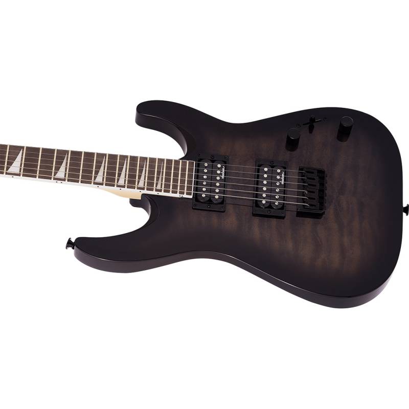 Электрогитара JACKSON JS SERIES DINKY ARCH TOP JS32Q DKA HT TRANSPARENT BLACK BURST