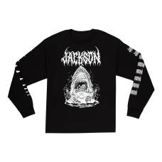 Кофта-толстовка JACKSON SHARKROT LONGSLEEVE T-SHIRT BLACK L