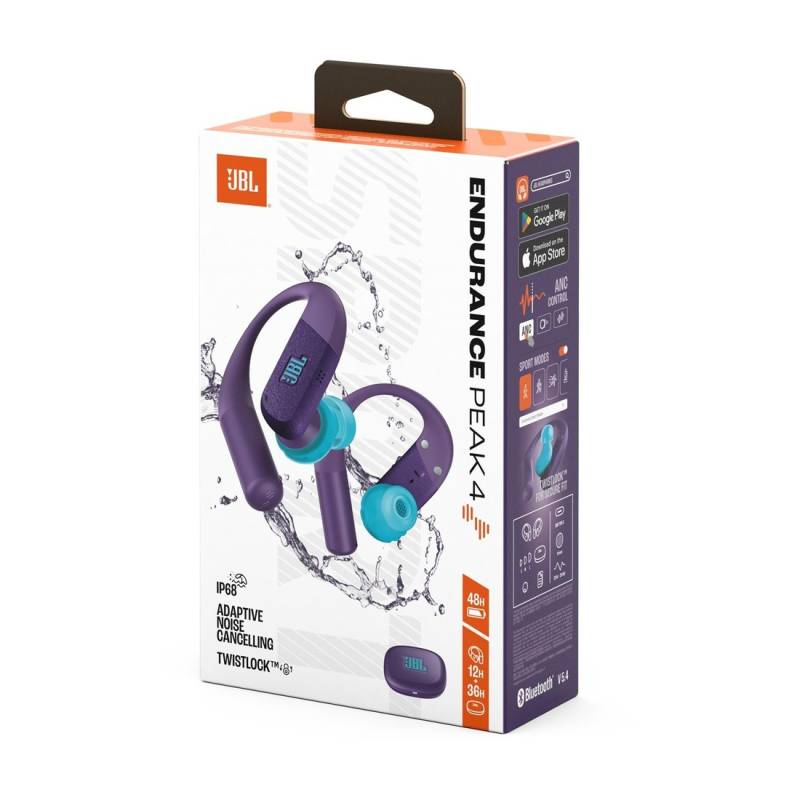 Наушники открытые JBL ENDURANCE PEAK 4 PURPLE