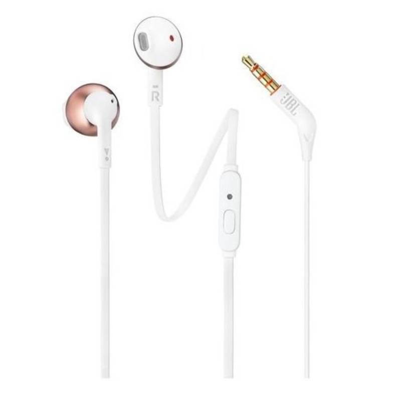 Навушники звичайні JBL T205 ROSE GOLD
