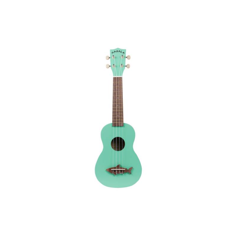 Укулеле  KALA MAKALA SHARK SOPRANO SURF GREEN UKULELE