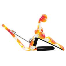 Каподастр Kyser KUPHA Quick-Change Ukulele Capo Pastel Hibiscus