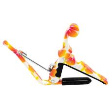 Каподастр Kyser KUPHA Quick-Change Ukulele Capo Pastel Hibiscus