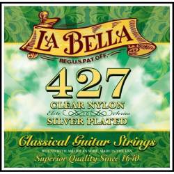 Струни для класичної гітари La Bella 427 Pacesetter Elite Clear Nylon