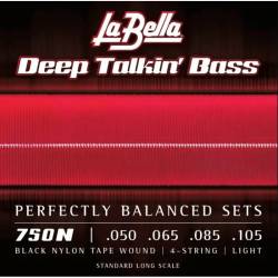 Струны для бас-гитары La Bella 750N