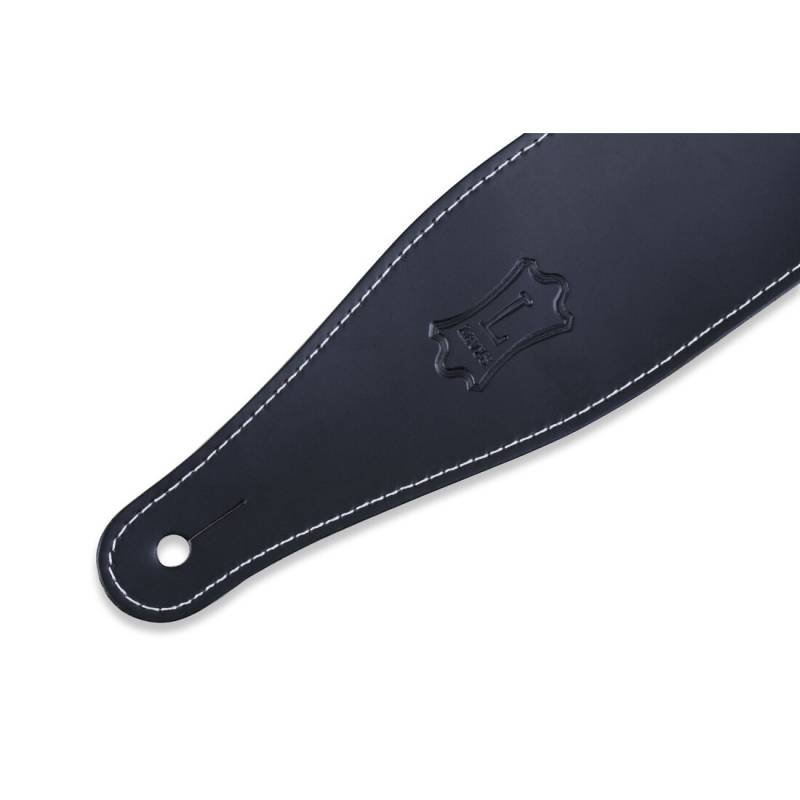 Ремінь для гітари LEVY'S DM17-BLK TOP GRAIN SERIES GUITAR STRAP (Black)