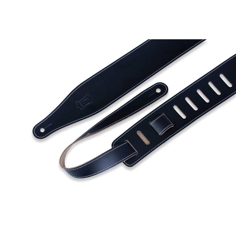 Ремінь для гітари LEVY'S DM17-BLK TOP GRAIN SERIES GUITAR STRAP (Black)