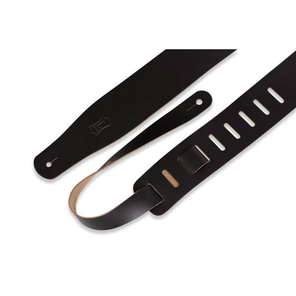 Ремень для гитары LEVY'S M26-BLK Streamline Leather Series (Black)