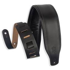 Ремінь для гітари LEVY'S M26PD-BLK Amped Leather Series (Black)