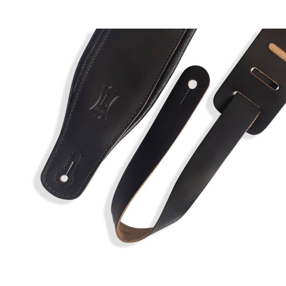 Ремінь для гітари LEVY'S M26PD-BLK Amped Leather Series (Black) Ремінь для гітари LEVY'S M26PD-BLK Amped Leather Series (Black)
