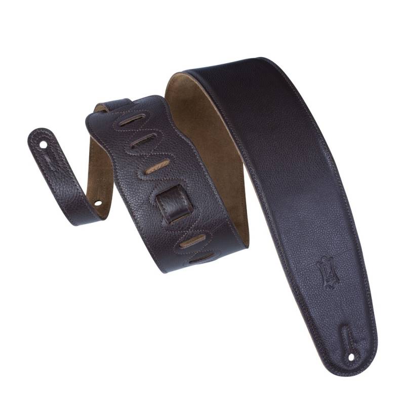 Ремень для гитары LEVY'S M4GF-DBR Heritage Crafted Series (Dark Brown)