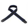 Ремень для гитары Levy's M8 POLY-BKB Polypropylene Guitar Strap Black and Blue