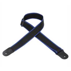 Ремень для гитары Levy's M8 POLY-BKB Polypropylene Guitar Strap Black and Blue