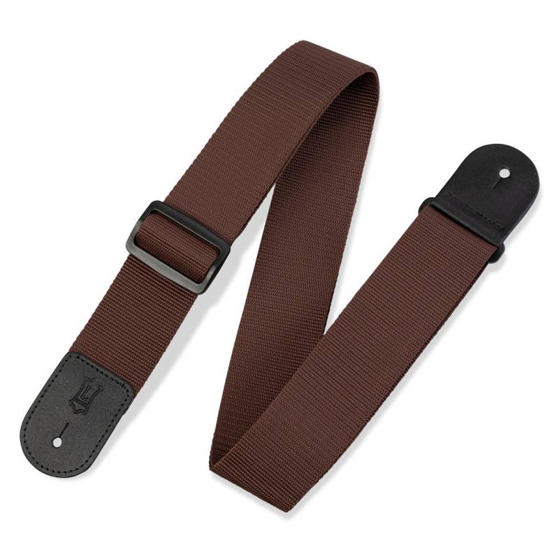 Ремень для гитары Levy's M8 POLY-BRN Polypropylene Guitar Strap Brown