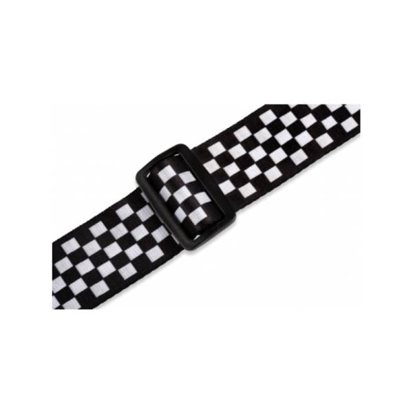 Ремень для гитары Levy's MP-28 Graphic Waves Series (Checkerboard)