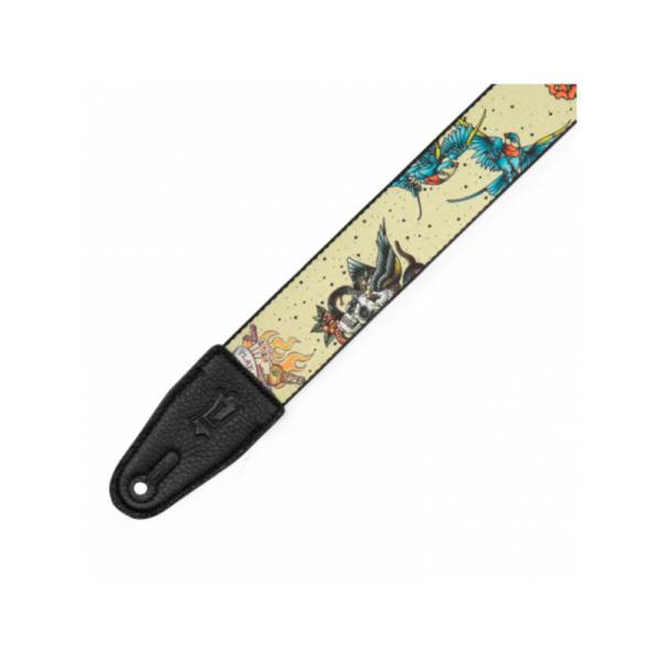 Ремень для гитары Levy's MP2TAT-005 Tattoo Series (Old School)