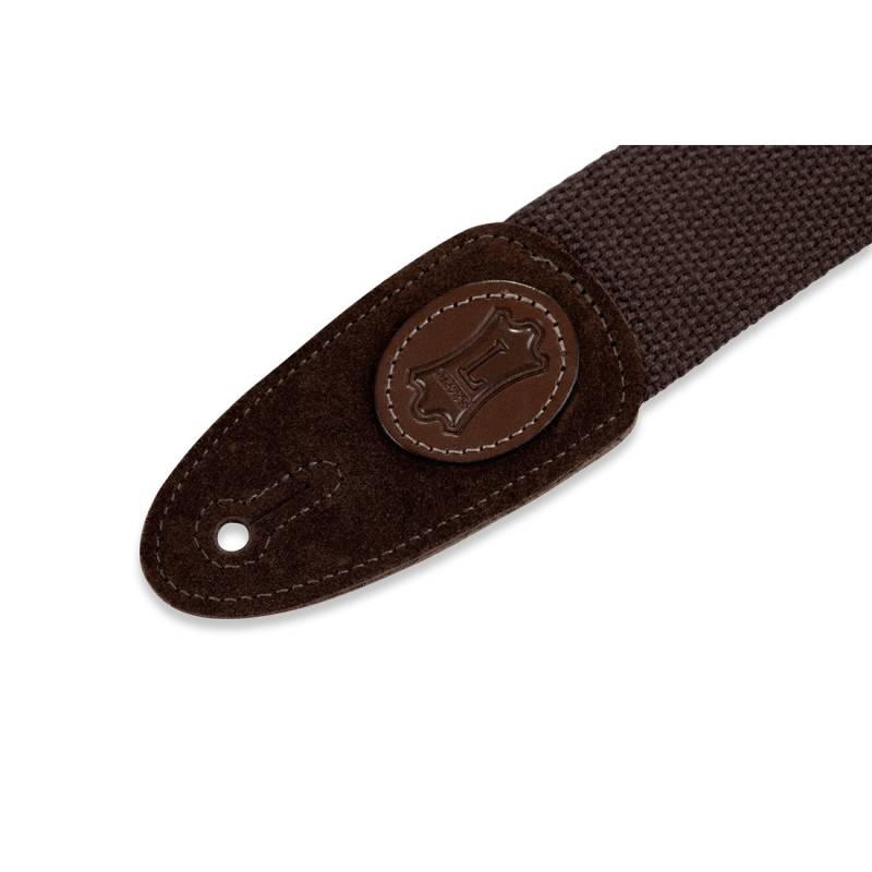 Ремень для гитары Levy's MSSC8-BRN Cotton Guitar Strap Brown