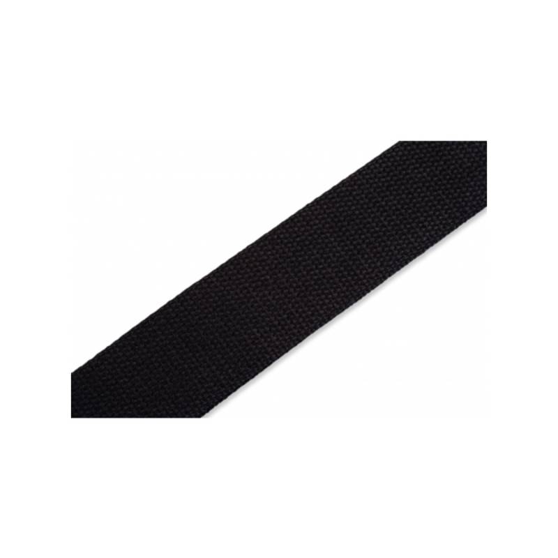 Ремень для гитары Levy's MSSC8-BLK Signature Cotton Series (Black)