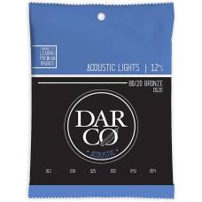 Струны для акустической гитары Martin D520 Darco 80/20 Bronze Light 12/54