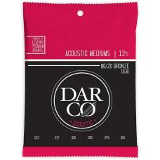 Струни для акустичної гітари Martin D530 Darco 80/20 Bronze Medium 13/56