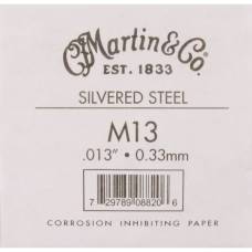 Струна Martin M13 Silvered Steel .013