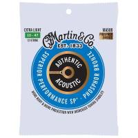 Струни для акустичної гітари Martin MA500 92/8 Phosphor Bronze Extra Light 12 Strings 10/47