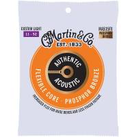Струни для акустичної гітари Martin MA535FX Flexible Core Phosphor Bronze Custom Light 11/52