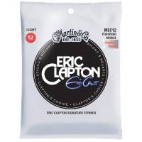 Струны для акустической гитары Martin MEC12 Clapton's Choice Phosphor Bronze Light 12/54