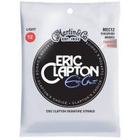 Струны для акустической гитары Martin MEC12 Clapton's Choice Phosphor Bronze Light 12/54