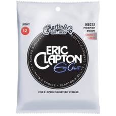 Струны для акустической гитары Martin MEC12 Clapton's Choice Phosphor Bronze Light 12/54