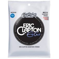 Струни для акустичної гітари Martin MEC13 Clapton's Choice Phosphor Bronze Medium 13/56