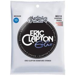 Струни для акустичної гітари Martin MEC13 Clapton's Choice Phosphor Bronze Medium 13/56