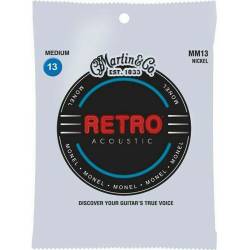 Струни для акустичної гітари Martin MM13 Retro Medium 13/56