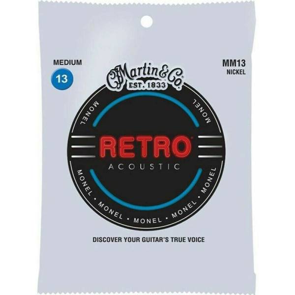 Струны для акустической гитары Martin MM13 Retro Medium 13/56