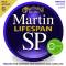 Струны для акустической гитары Martin MSP6050 SP Lifespan 80/20 Bronze Custom Light 11/52
