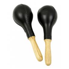 Ручная Перкуссия MAXTONE T-45 Large Plastic Maracas Wooden Handle