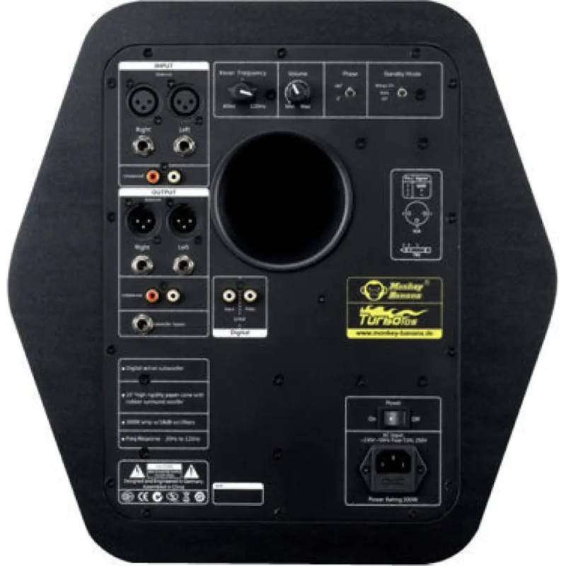 Студийный сабвуфер Monkey Banana Turbo 10 Black