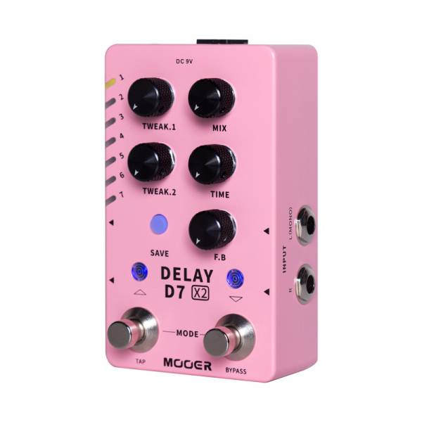 Педаль эффектов MOOER D7 X2 Delay