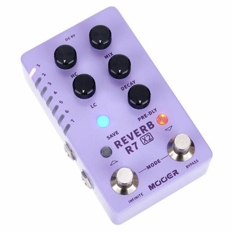 Педаль эффектов MOOER R7 X2 Reverb