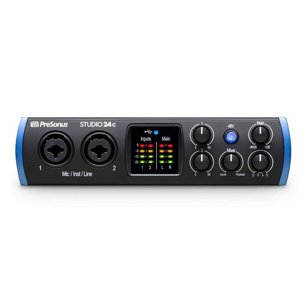 Аудиоинтерфейс Presonus Studio 24c Аудиоинтерфейс Presonus Studio 24c